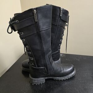 Harley-Davidson Black Moto Boots